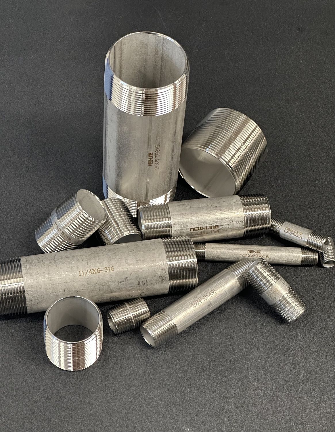 (Stainless 316) Nipple SCH40