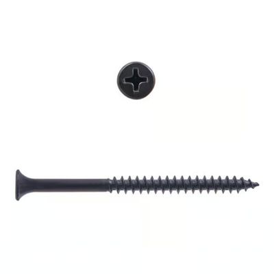(Box) Flat Head #2 Phillips Drive Drywall Screws Steel Phosphate (Fine)