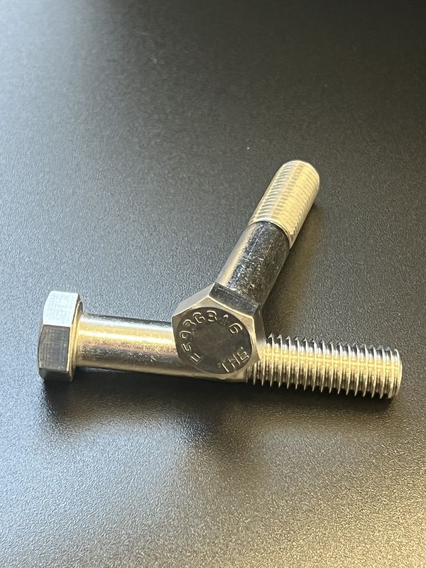 (316 Stainless) Hex Bolts