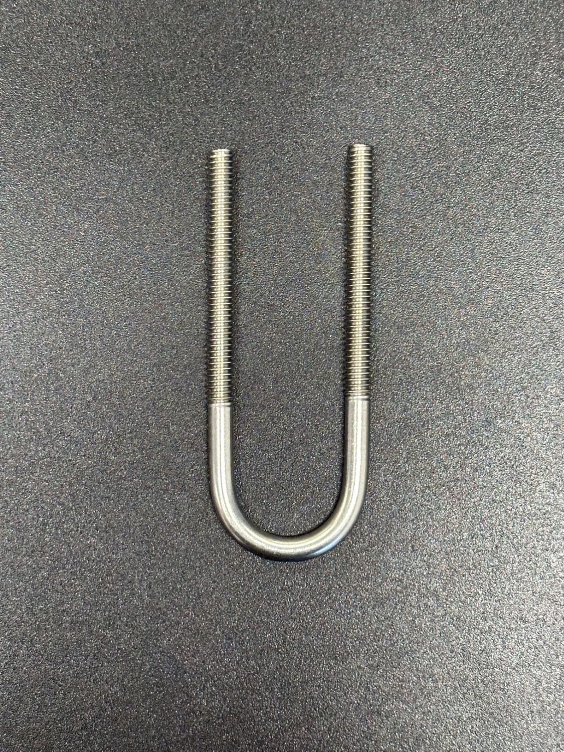 316 Stainless Steel U-Bolt, Pipe Size: 1/2" Pipe