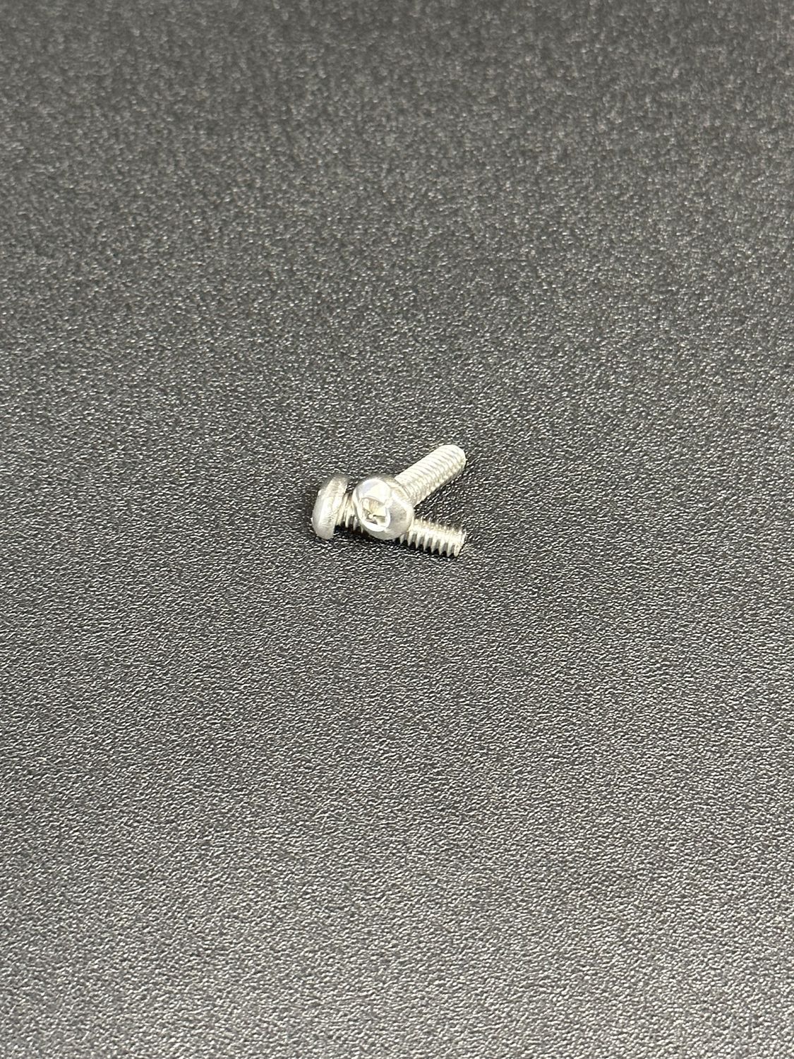 (304 Stainless) Pan Roberts Machine Screw, Diameter: 6-32, Length: 1/2"