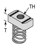 Strut Nut Thin Nut/Regular &amp; Short Spring