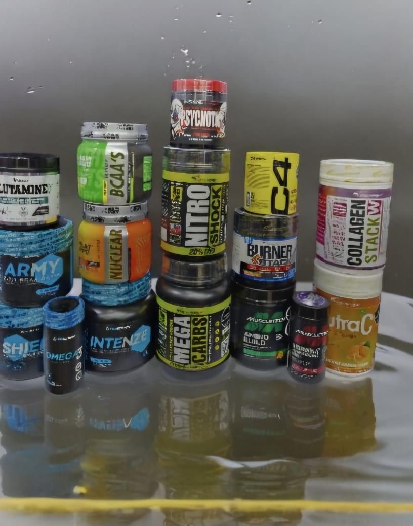 Suplementos y pre entrenos