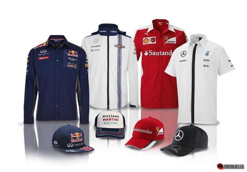 Indumentaria f1