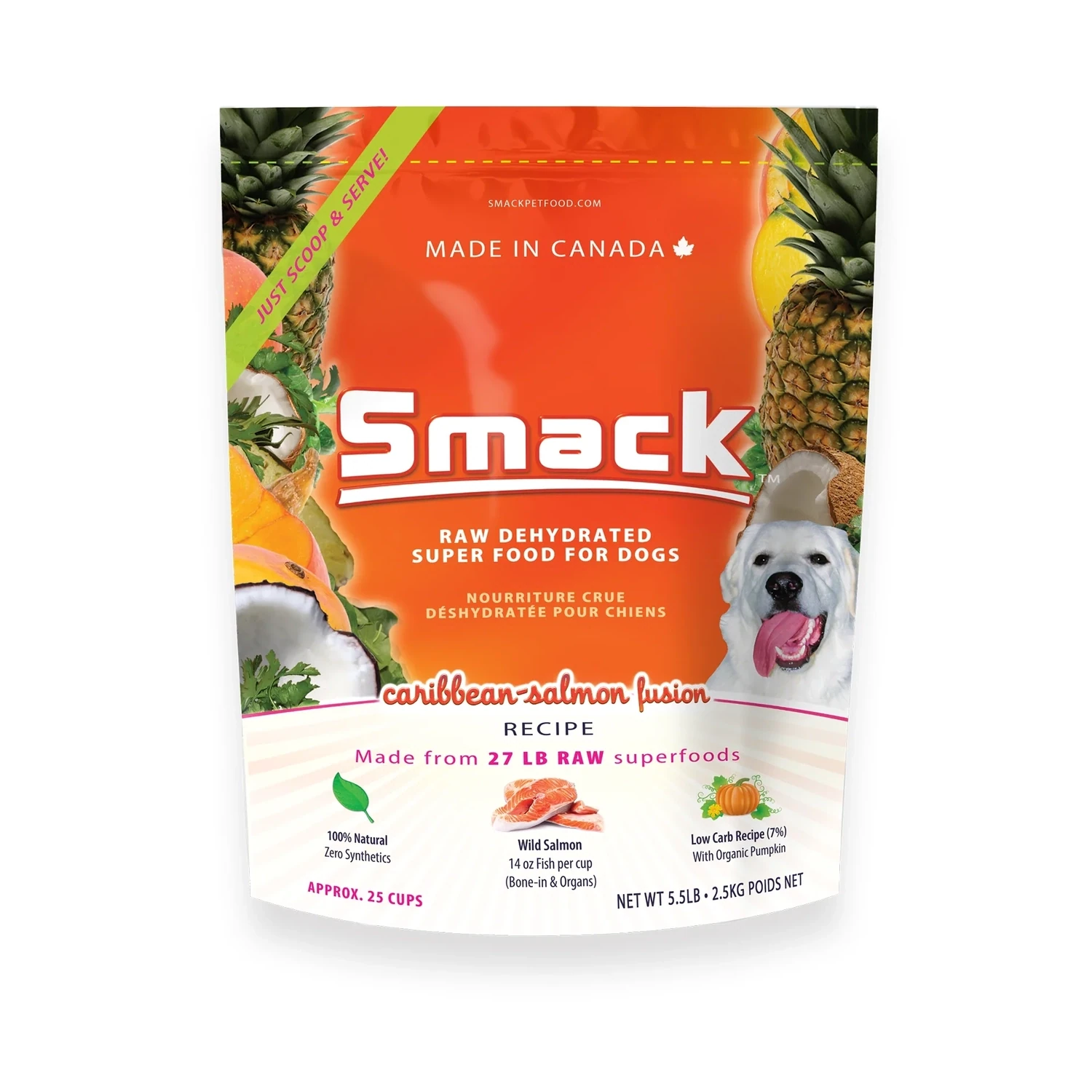 Smack Caribbean-Salmon Fusion 2.5Kg