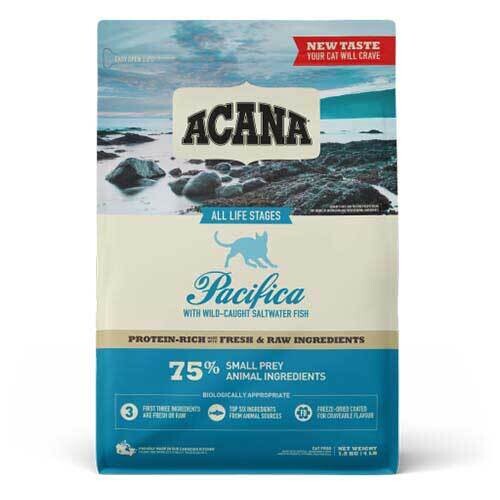 Acana Pacifica All Life Stages 4lbs 1.81kg Cat Dry Food