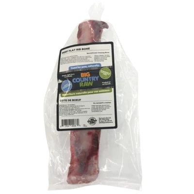 BCR Large Flat Rib Bone 1pc
