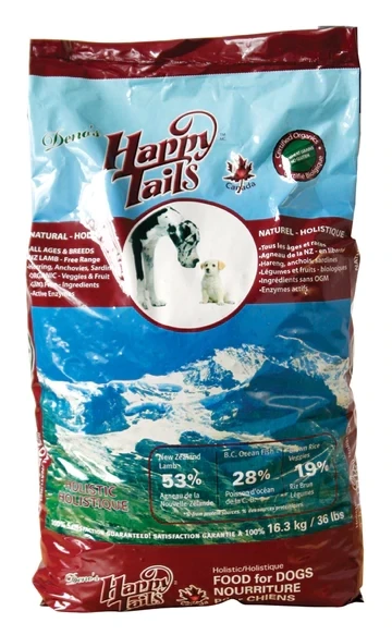 Happy Tails Dog Food 16.3kg 36lbs