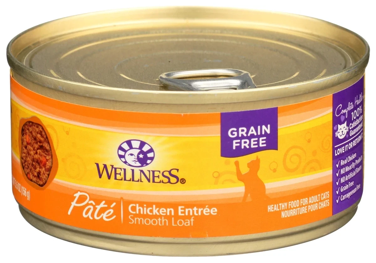 Wellness Pate Chicken Entree 5.5oz 156g