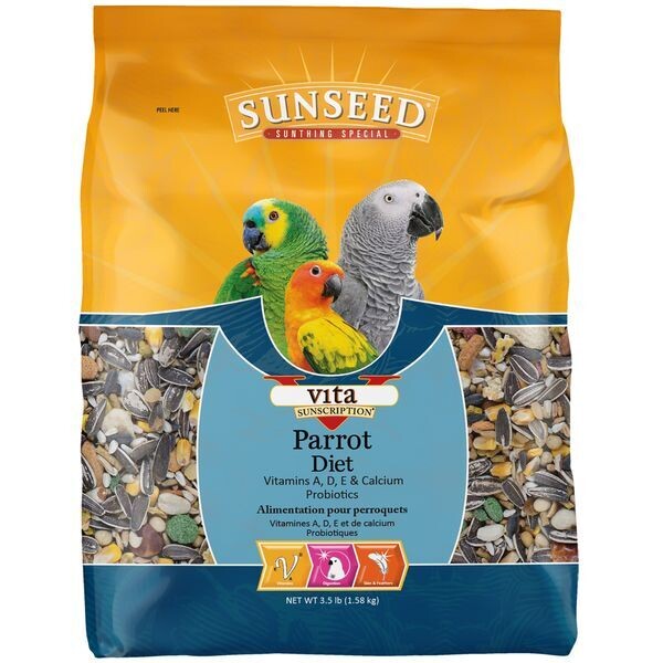 Sunseed Parrot Diet 6lb/2.72kg
