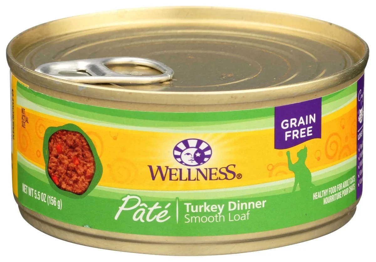Wellness Pate Turkey Dinner 5.5oz 156g