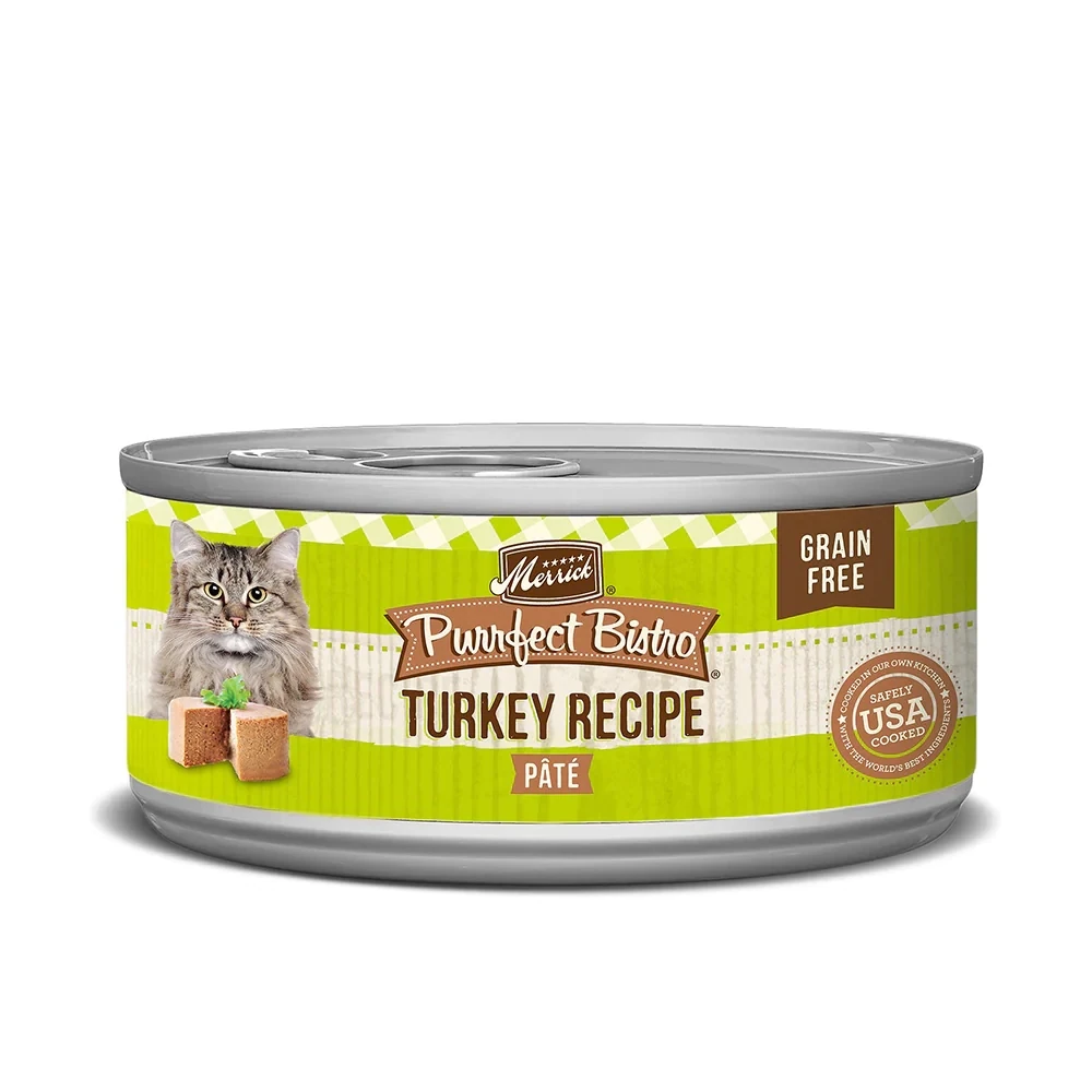 Merrick Turkey Recipe Pate 156g Cat Wet Food