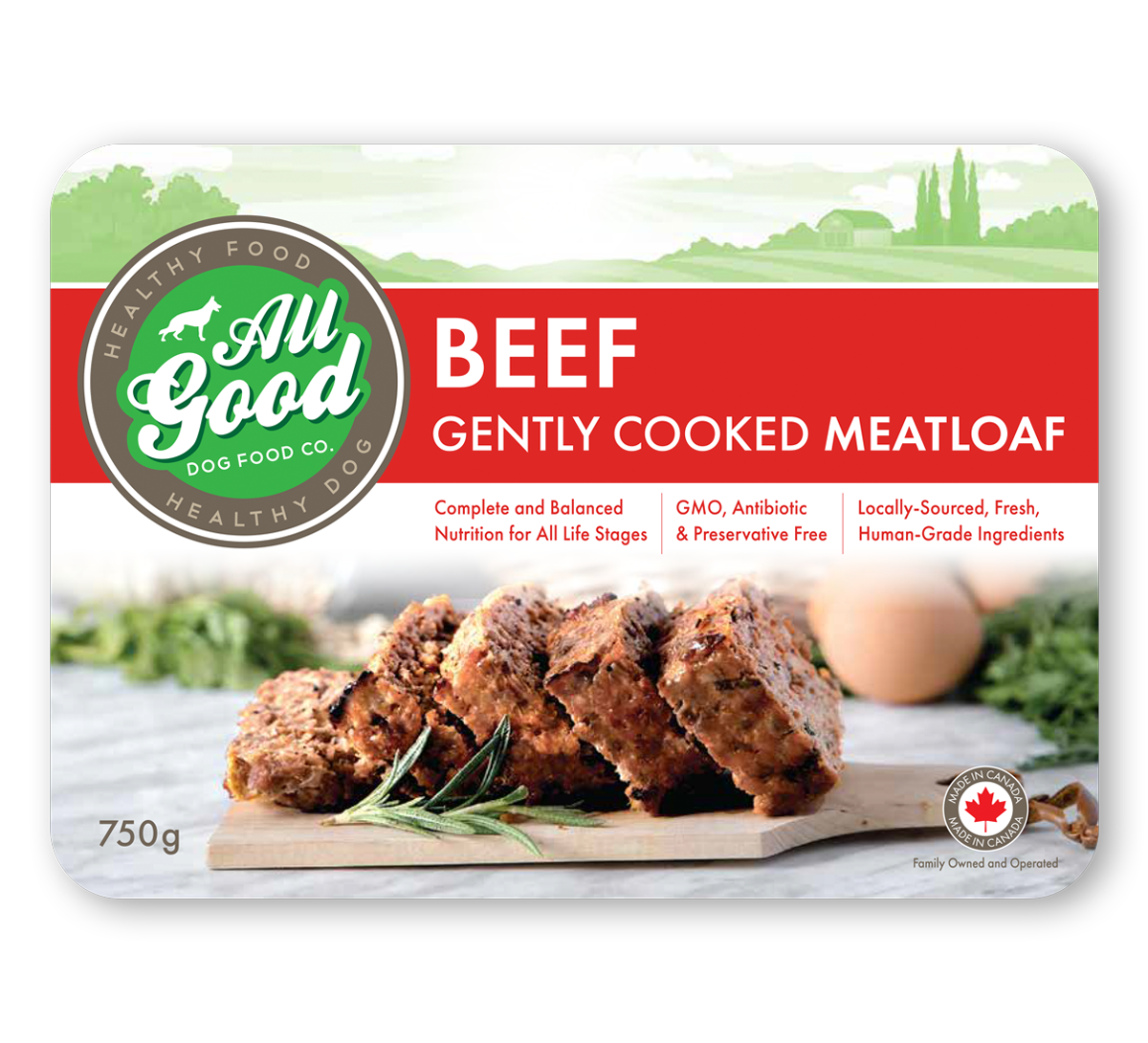 All Good Beef Meatloaf 750 g