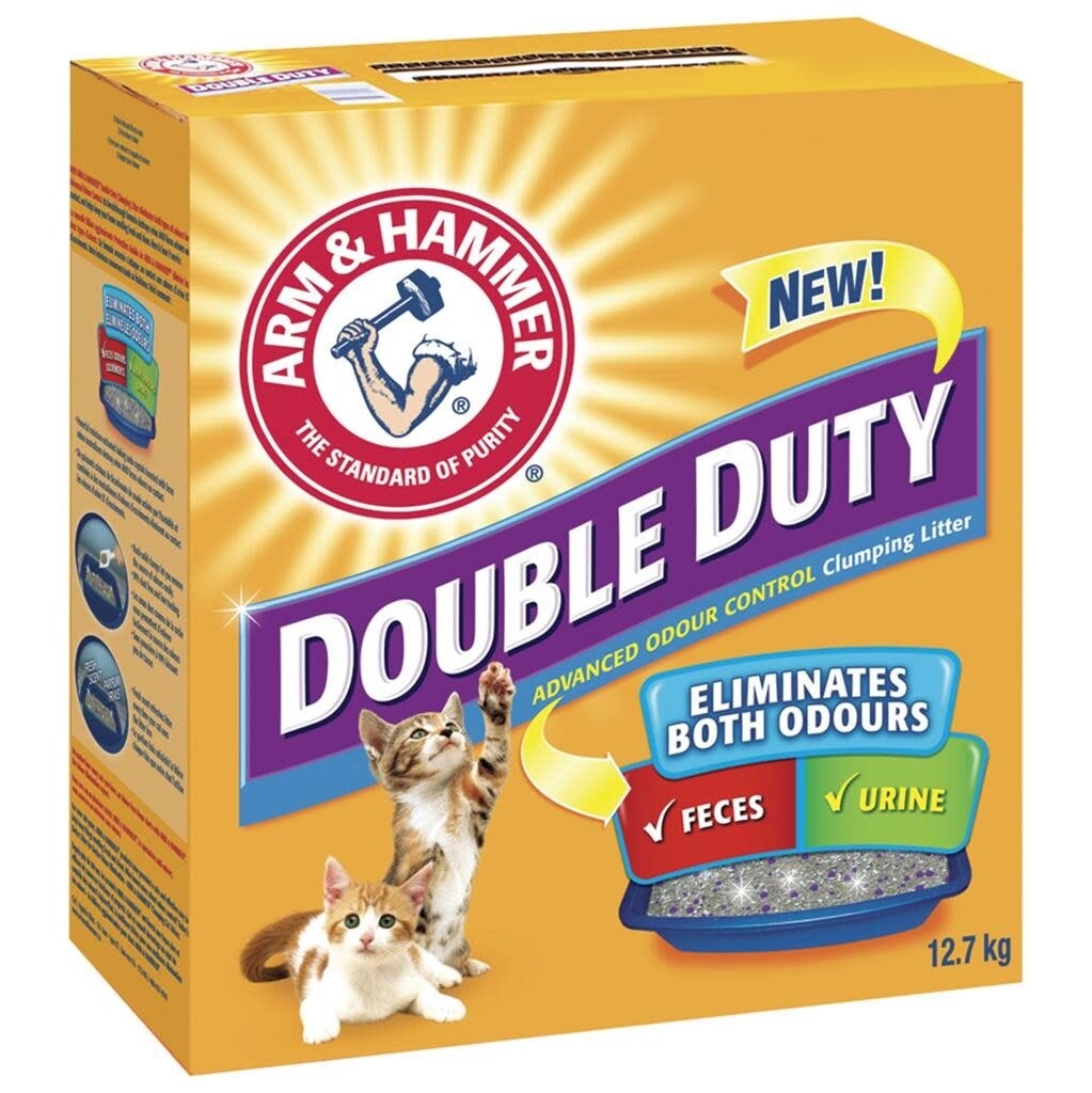 Arm & Hammer Double Duty Cat Clumping Litter 12.7kg