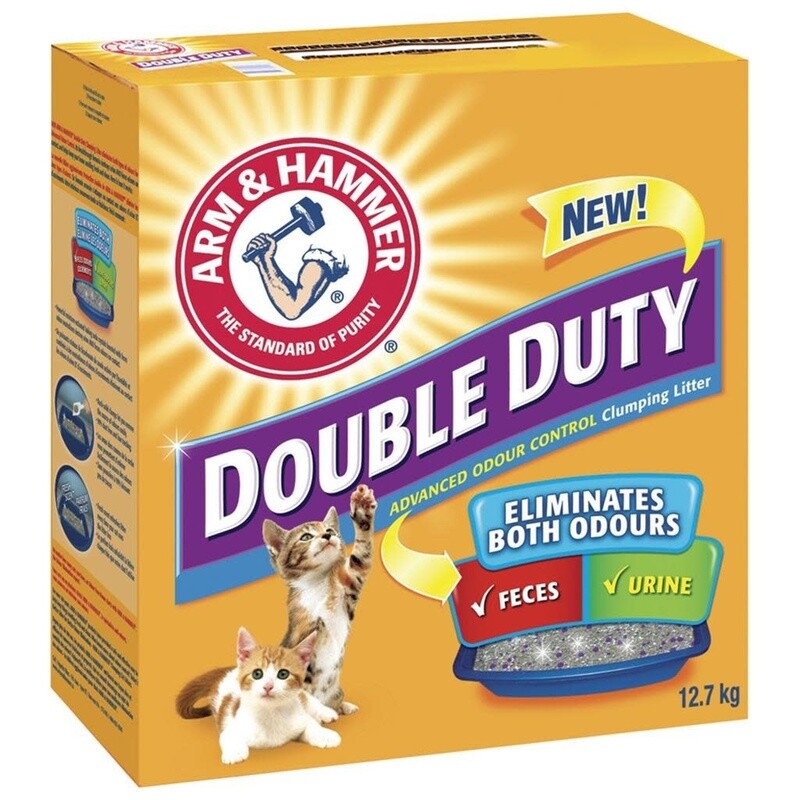 Arm & Hammer Double Duty Cat Clumping Litter 12.7kg