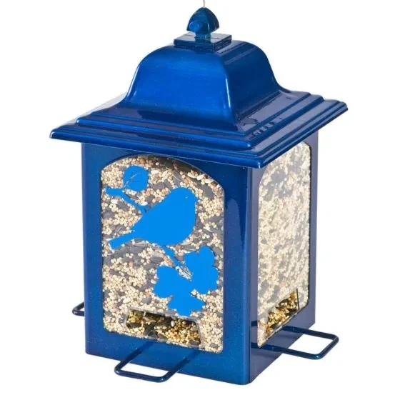 Perky-Pet Blue Sparkle Lantern Bird Feeder