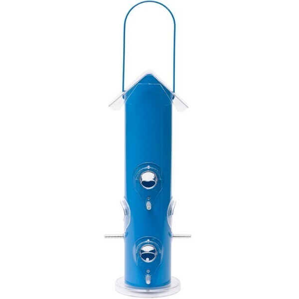 Perky-Pet Blue Metal Wild Bird Feeder