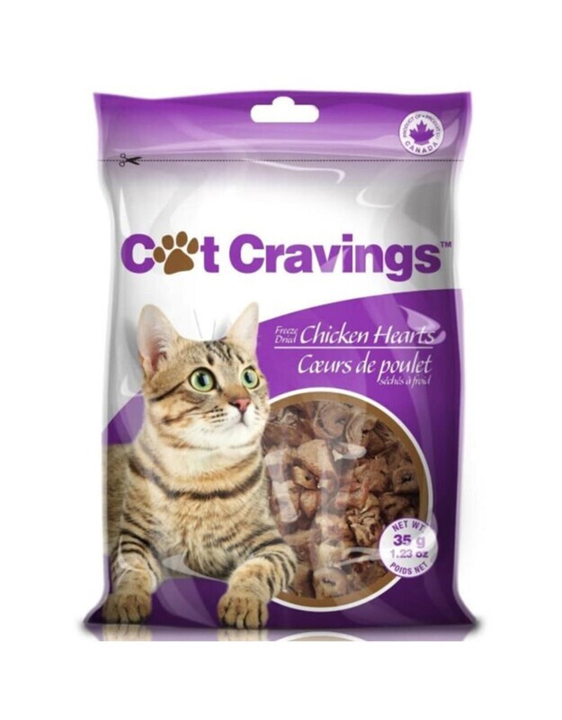 Cat Cravings Chicken Heart 35g