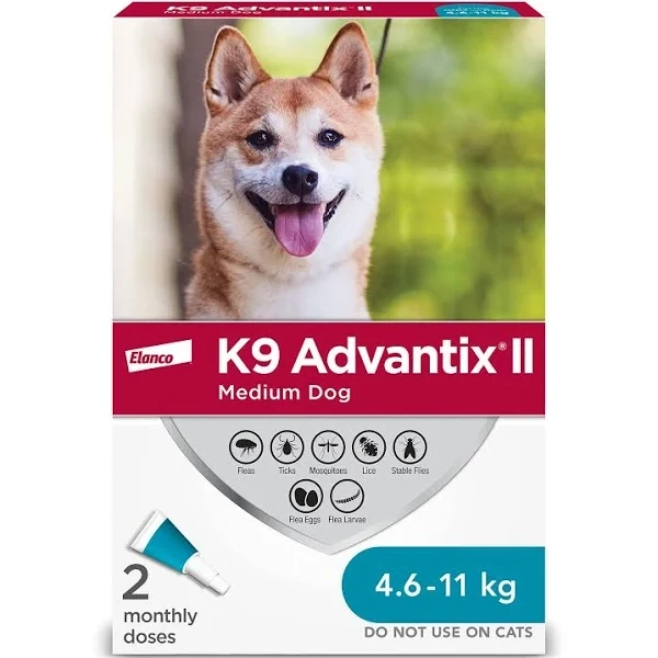 K9 Advantix II Tick & Flea 4.6-11 Kg