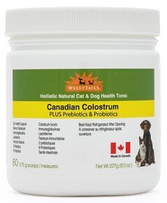 WellyTails Canadian Colostrum 227g