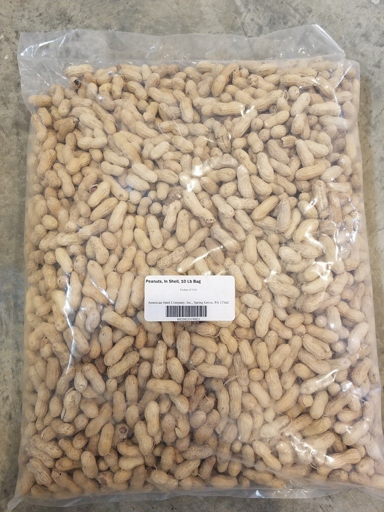Peanuts in Shell 10lbs 4.53kg