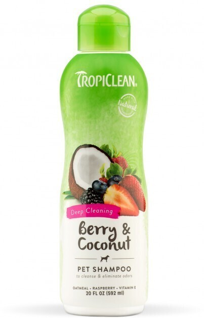 TropiClean Deep Cleansing Shampoo Dog & Cat 20oz