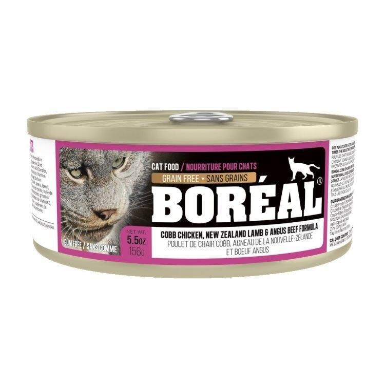Boreal Cobb Chicken New Zealand Lamb & Angus Beef Formula 5.5oz 156g