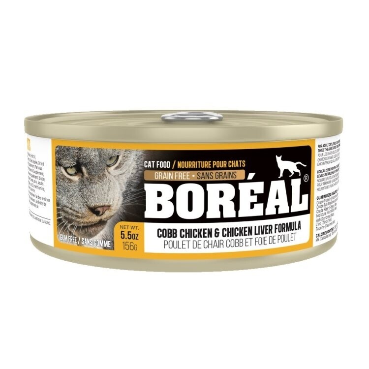 Boreal Cobb Chicken & Chicken Liver Formula 5.5oz 156g