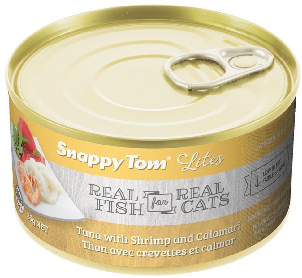 Snappy Tom Tuna With Shrimp And Calamari 85g 3oz