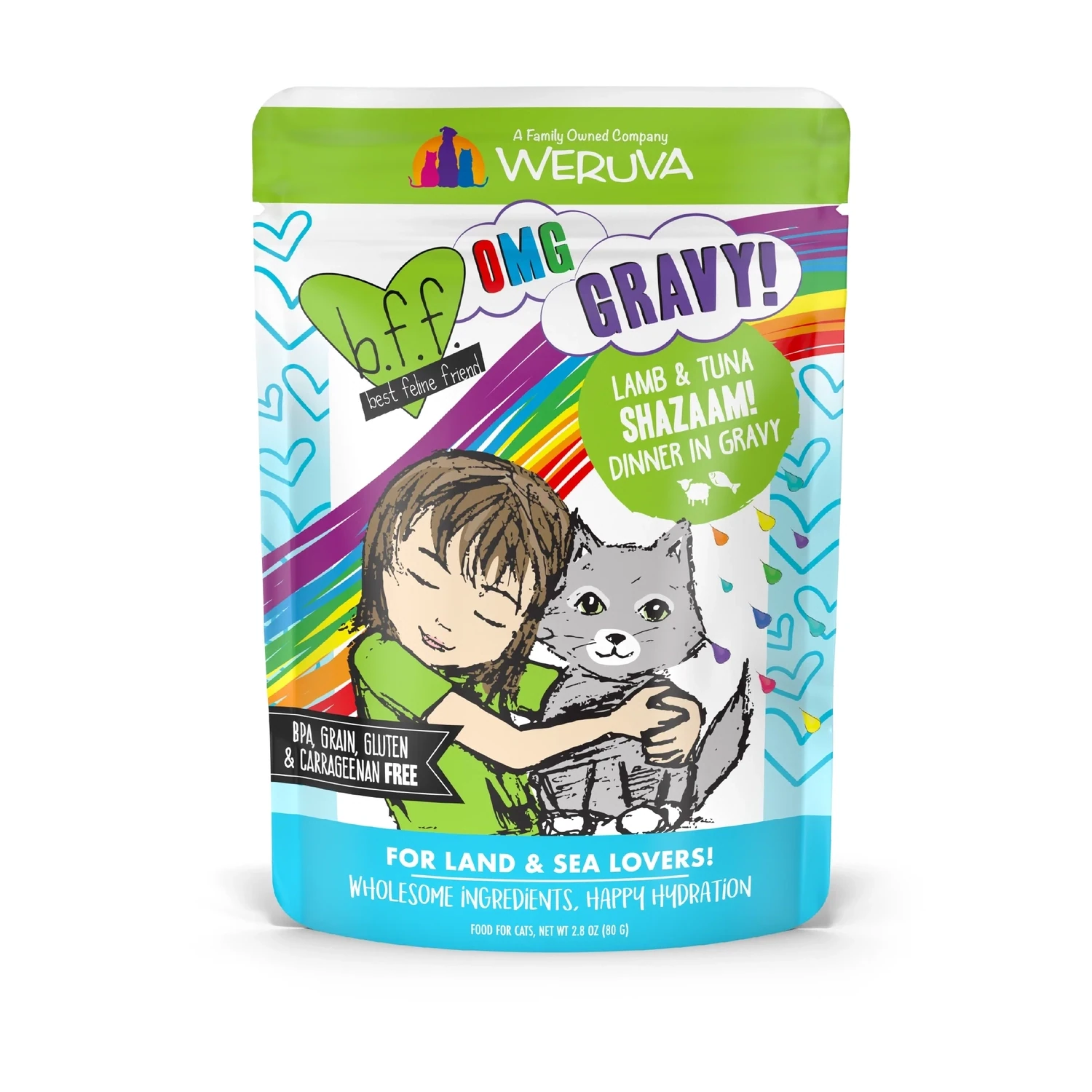 Weruva Omg Pch Tuna &  Lamb 85g
