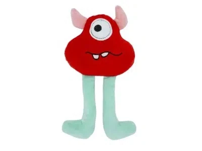 Bud-Z Monster Plush Ted Red Dog Toy