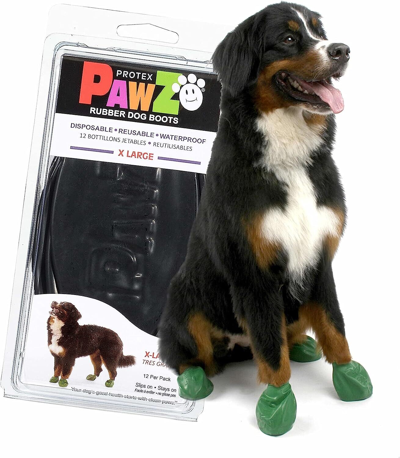 Pawz Rubber Dog Boots X Large