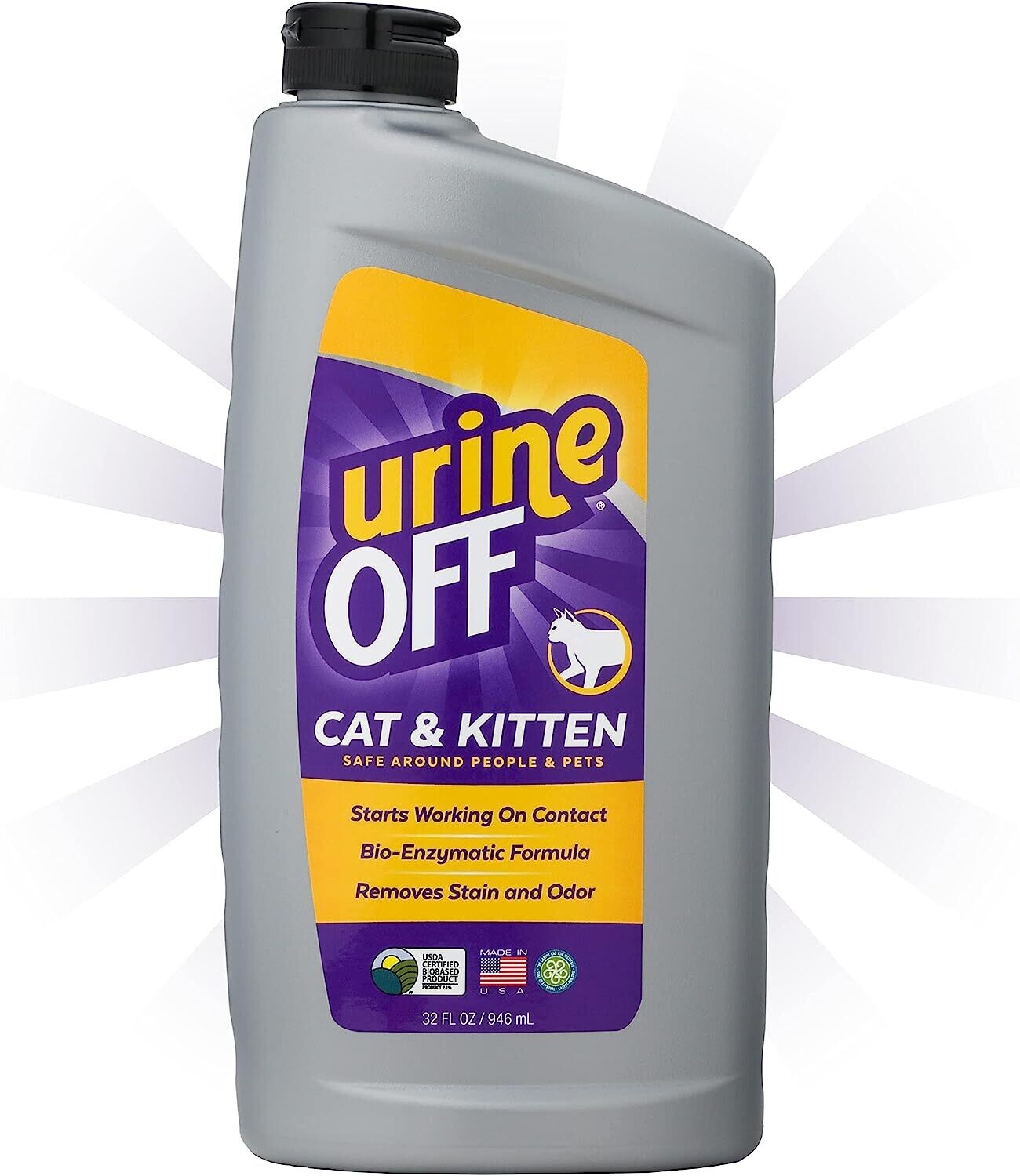 Urine Off Odor And Stain Remover 945ml