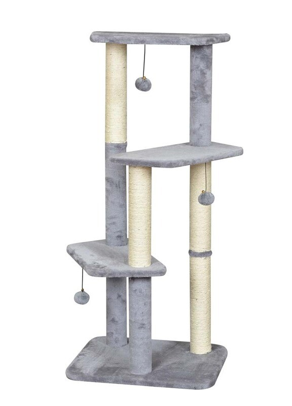 Bud- Z 3 Level Cat Tree With Sissal Cat 50x40x111 cm