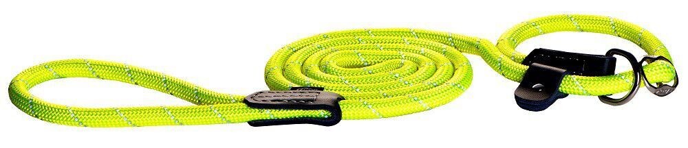 Rogz Yellow Rope Moxon Dog Leash Medium