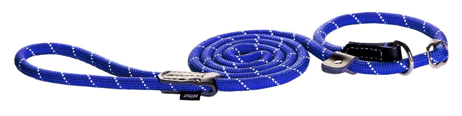 Rogz Rope Moxon Leash Blue Medium