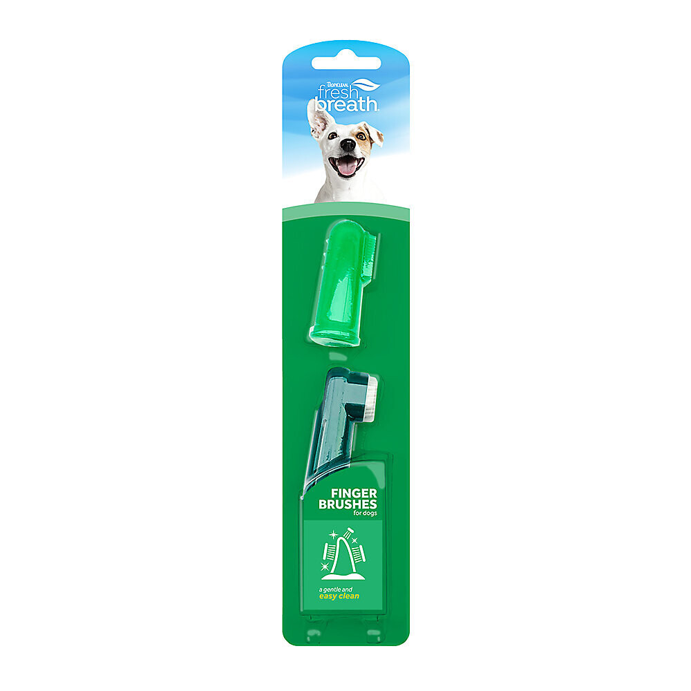 Tropiclean Fresh Breath Finger Brushes Dog 2pc
