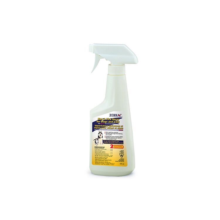 Zodiac Flea And Tick Spray For Cats And Dogs 475ml