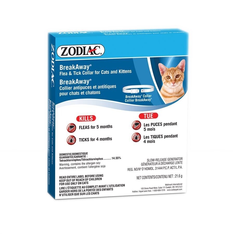 Zodiac BreakAway Flea & Tick Collar Cats & Kittens