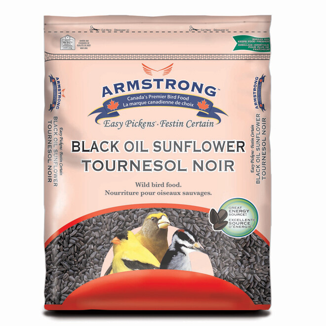 Armstrong Black Oil SunFlower Wild Bird 7kg 15.4lbs