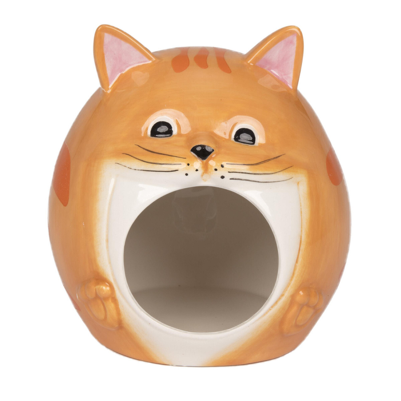 Ware Tabby Cat Hideout For Small Critters