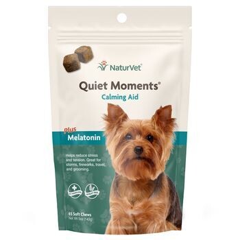 Nature Vet Calming Aid Plus Melatonin 65 Soft Chews