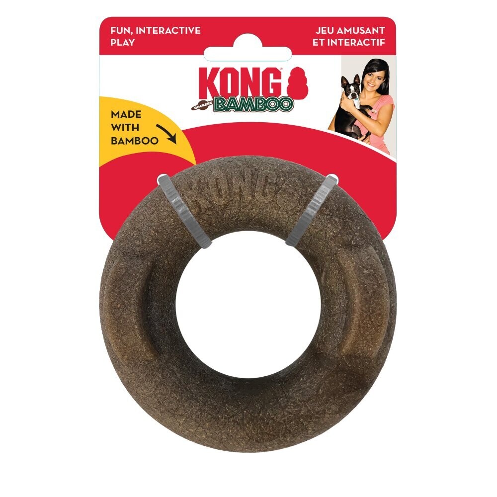 Kong Bomboo Rockerz Ring Medium Dog Toy