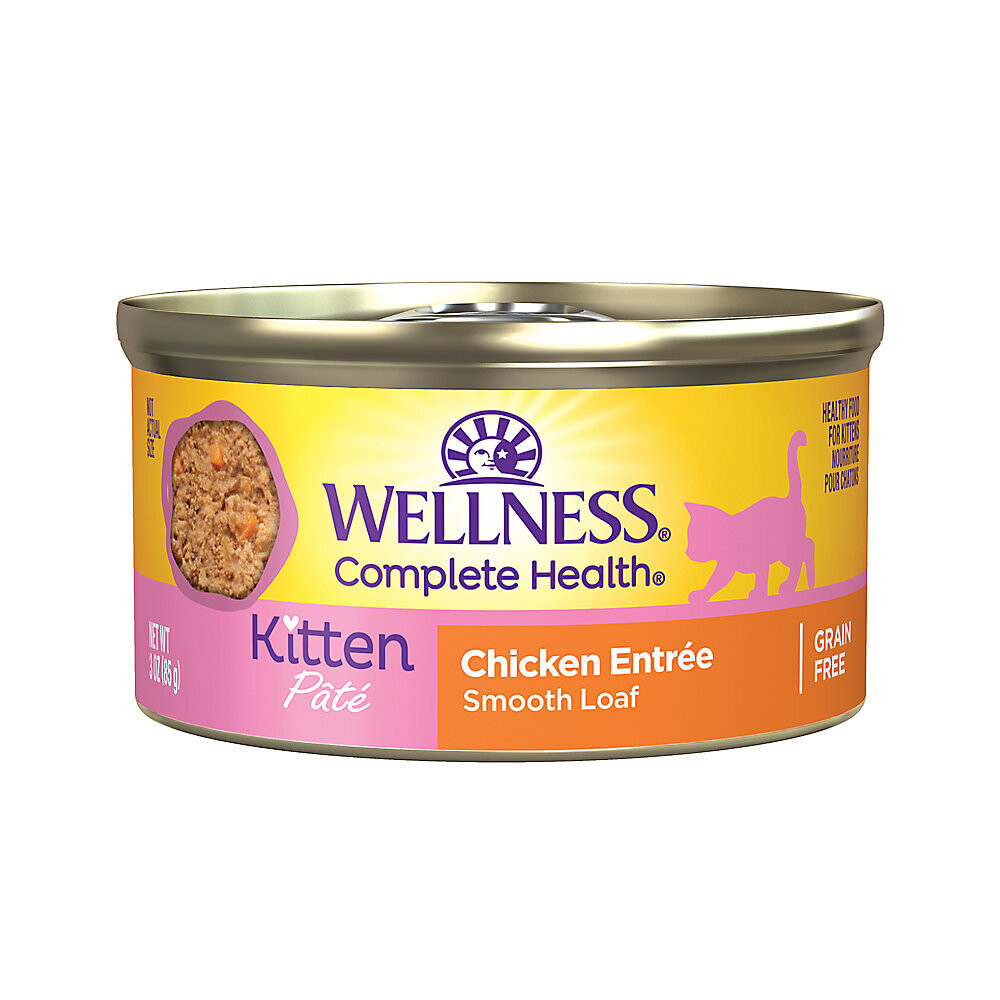 Wellness Kitten Paté Chicken 3oz