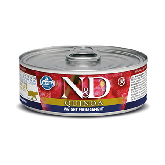 N&D Quinoa Weight Management 80g Cat Wet Food