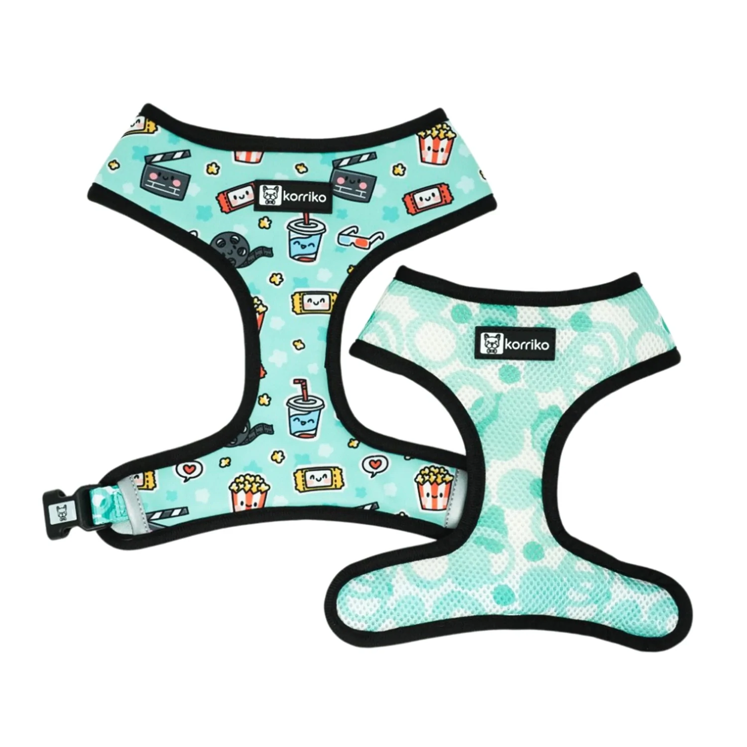 Korriko Reversible Dog Harness Pupflix Medium