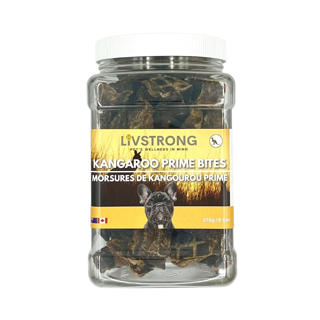 Livestrong Kangaroo Prime Bites 270g