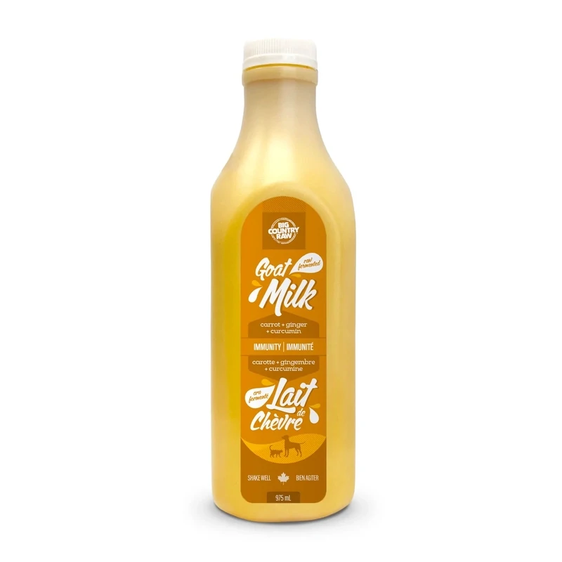BCR Raw Goat Milk Immunity Orange 975ml