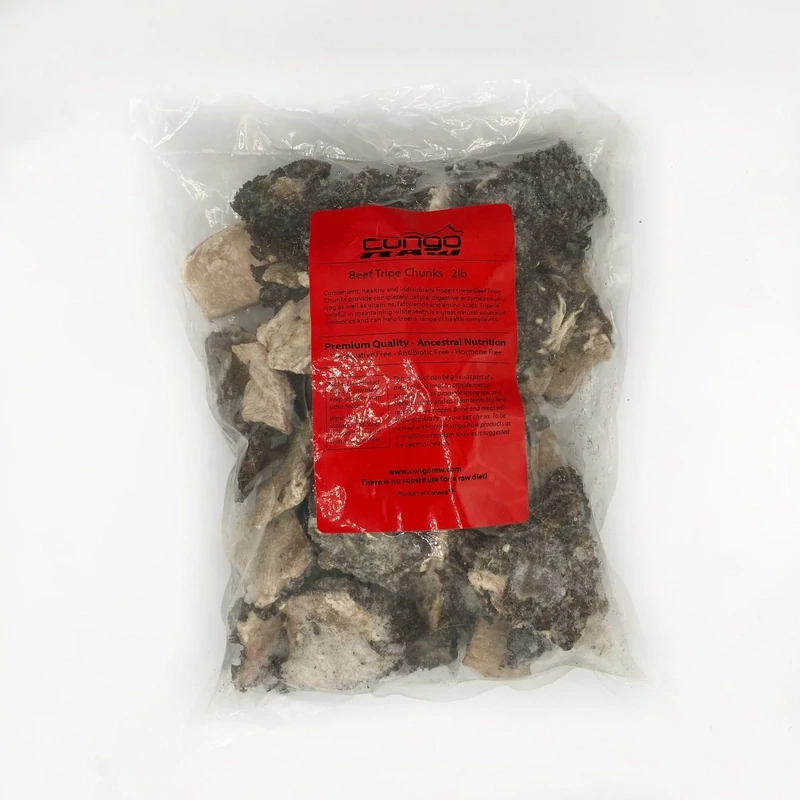 Congo Beef Tripe Chunks 2lb