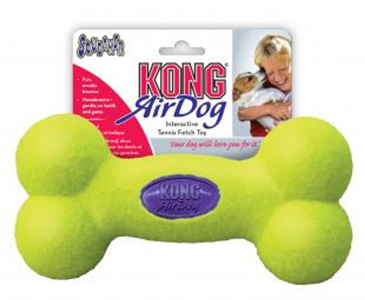 Kong Air Dog Squeaker Bone Medium